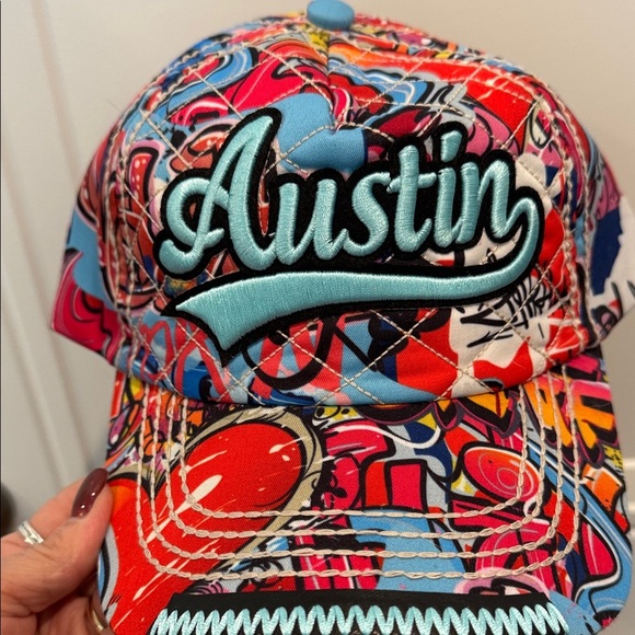 Robin Ruth Vibrant Multicolor Austin Hat - Picture 3 of 5